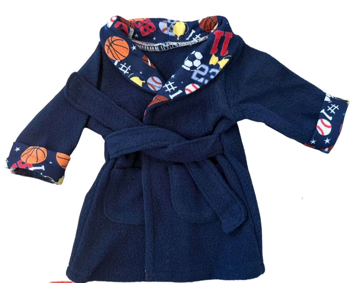 18" Doll Sports Themed  Robe