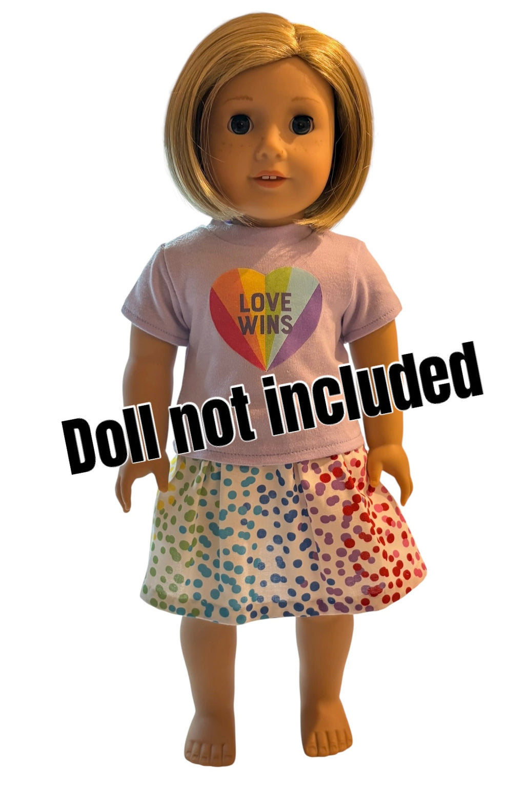18" Doll 🌈 LOVE WINS 🌈 Outfit