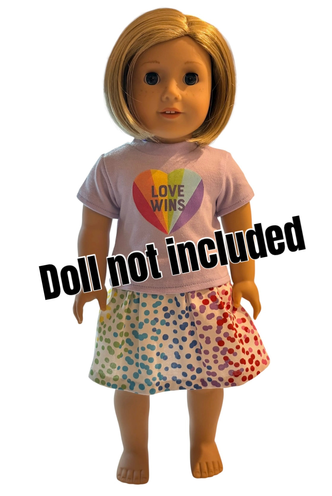 18" Doll 🌈 LOVE WINS 🌈 Outfit