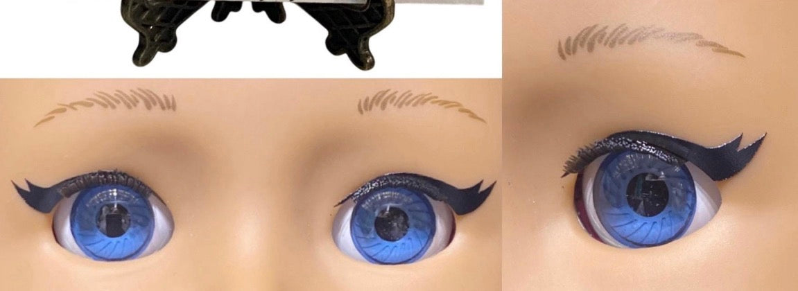 18" American Girl Doll BOLD WING Eye Makeup