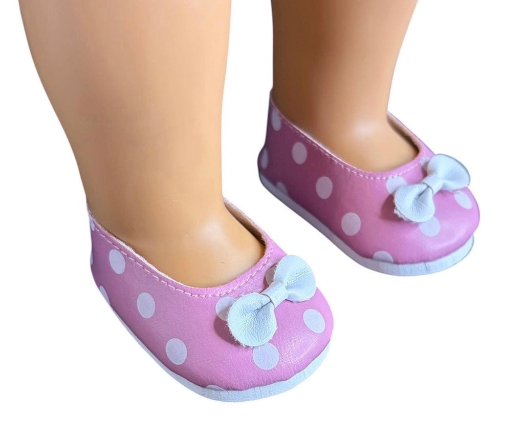 Polka Dot Shoes for 18" American Girl Dolls