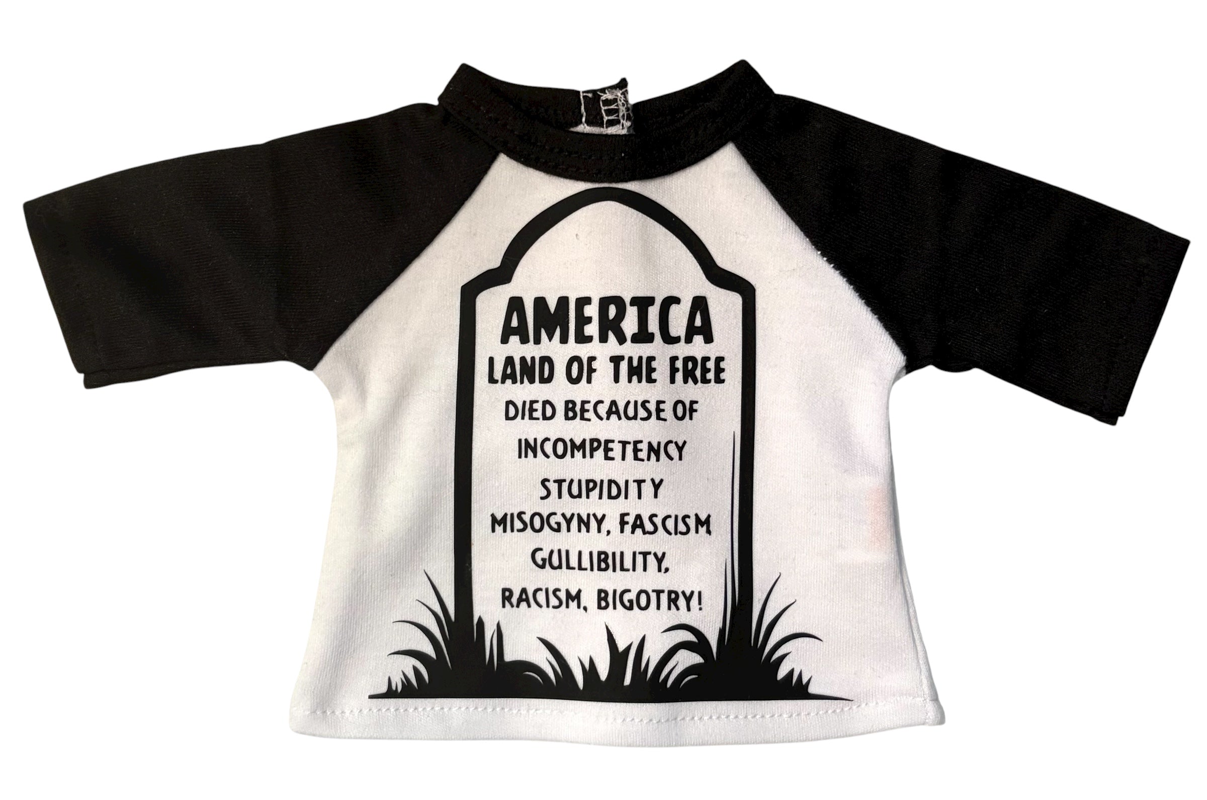 18" Doll T-Shirt - America is No Longer Free