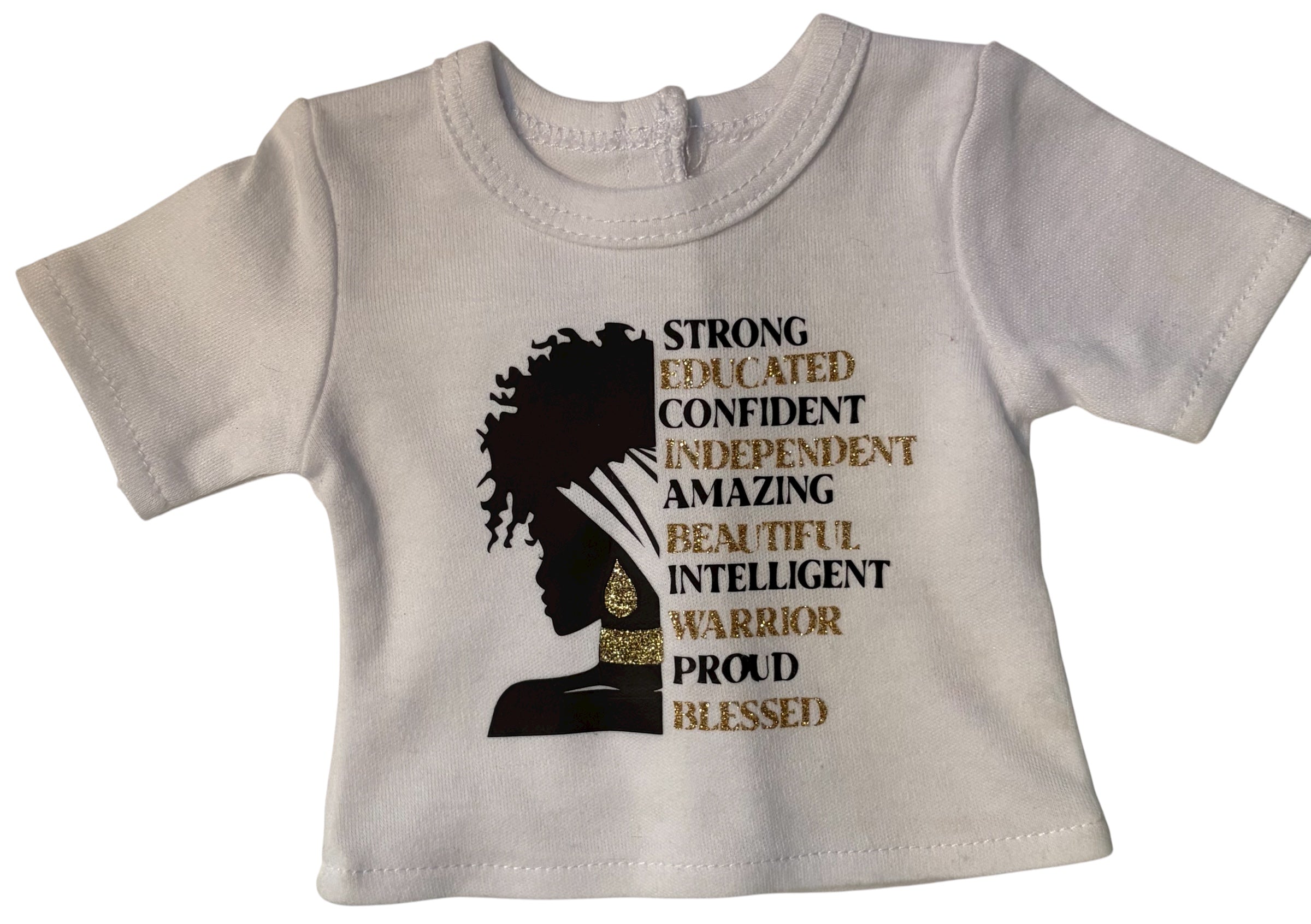 18" Doll T-Shirt - Strong Black History