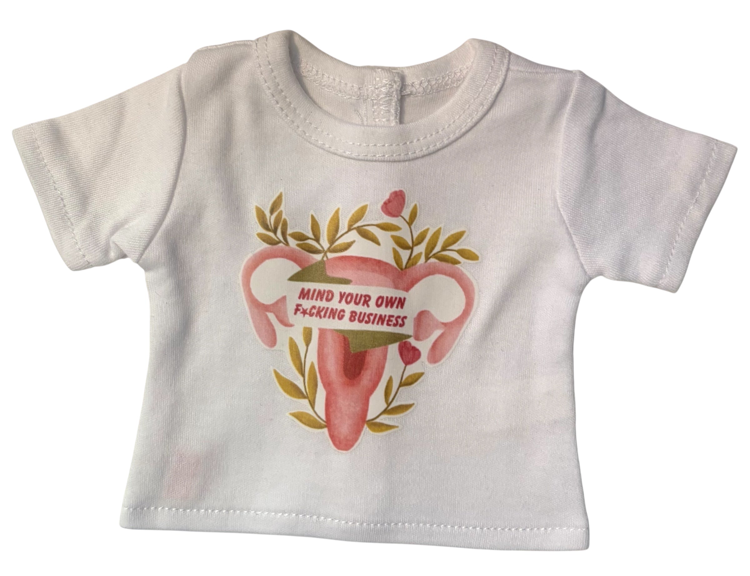 18" Doll T-Shirt - 🩷 Mind Your Own Fucking Business 🩷