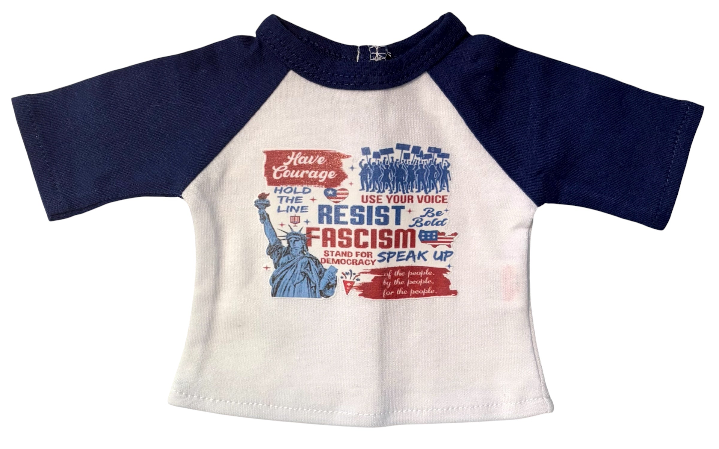 18" Doll T-Shirt - Resist Fascism