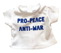 18" Doll T-Shirt -Pro Peace Anti War
