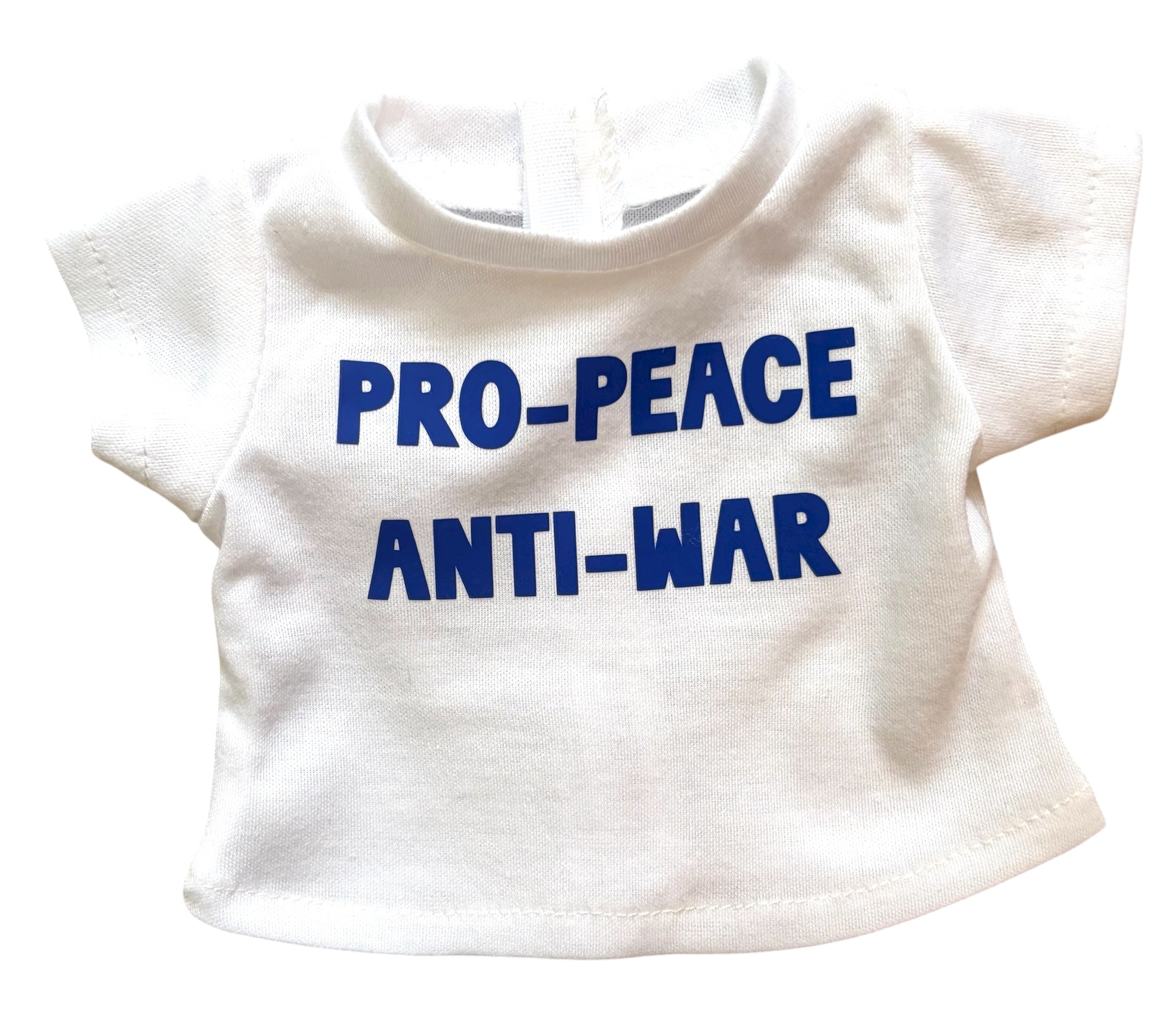 18" Doll T-Shirt -Pro Peace Anti War