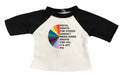 18" Doll T-Shirt -  🏳️‍🌈 EQUAL RIGHTS 🏳️‍🌈