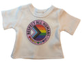 18" Doll T-Shirt - 🏳️‍🌈 Respect All Humans 🏳️‍🌈