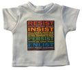 18" Doll T-Shirt - Resist Insist Persist Enlist