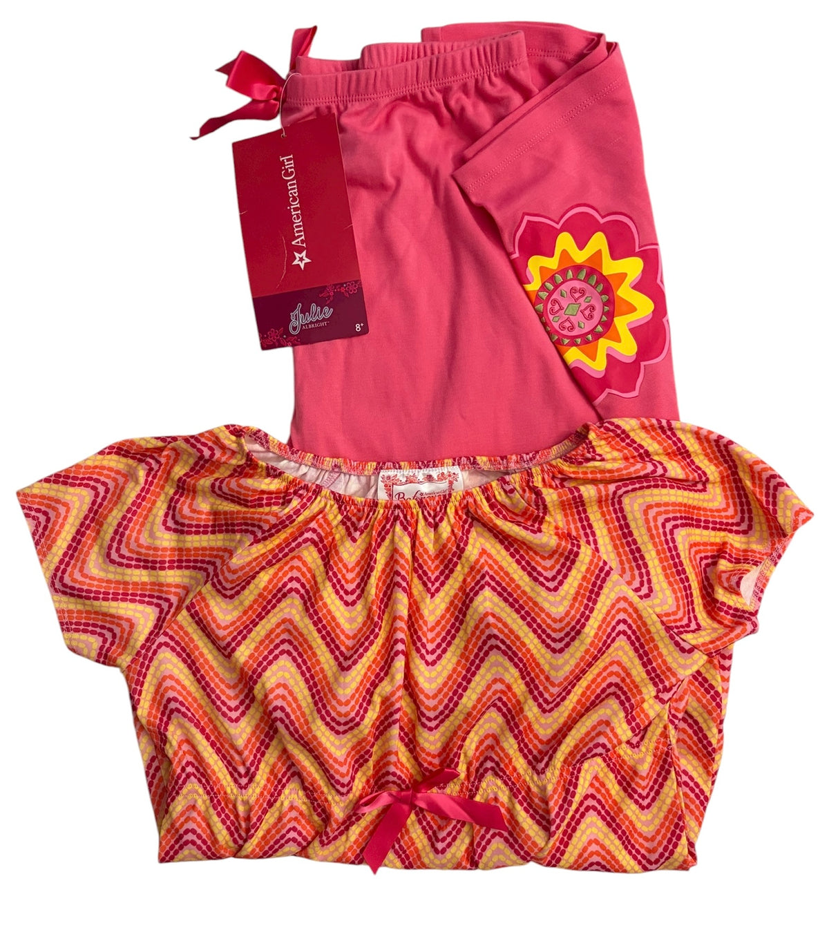 American Girl Doll Julie Zig Zag PJ's - Size XL 18/20 Fits Adults