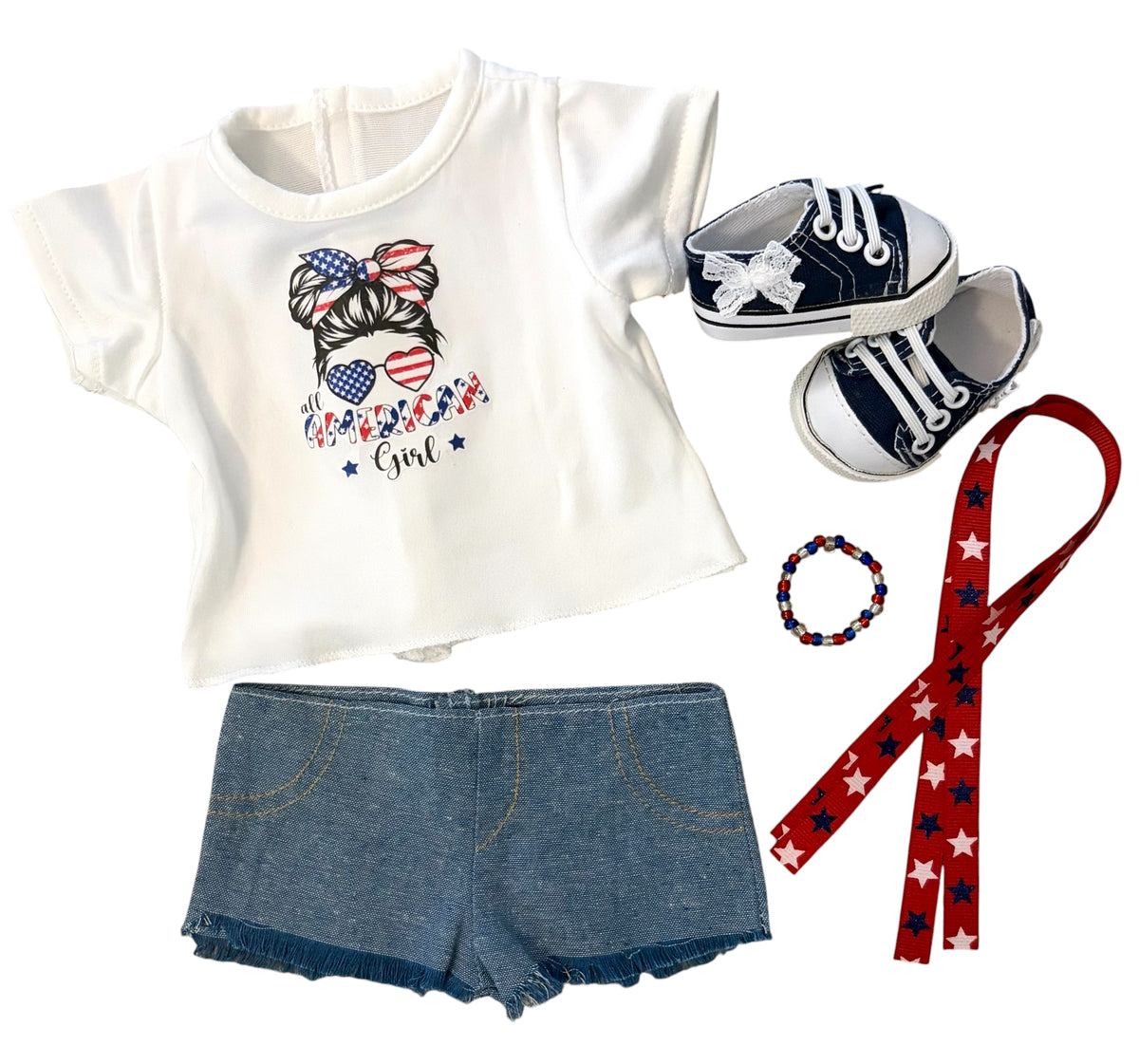 18" Doll Complete Outfit American Girl Themed