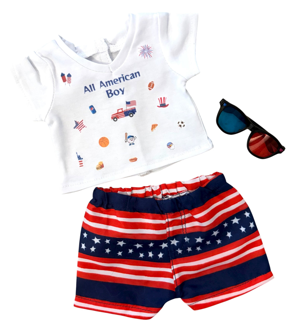18" Doll Complete Outfit - All American Boy