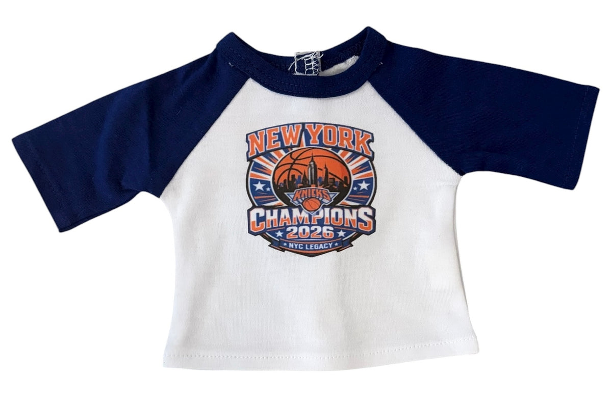 NY Knicks Championship Raglan Shirt