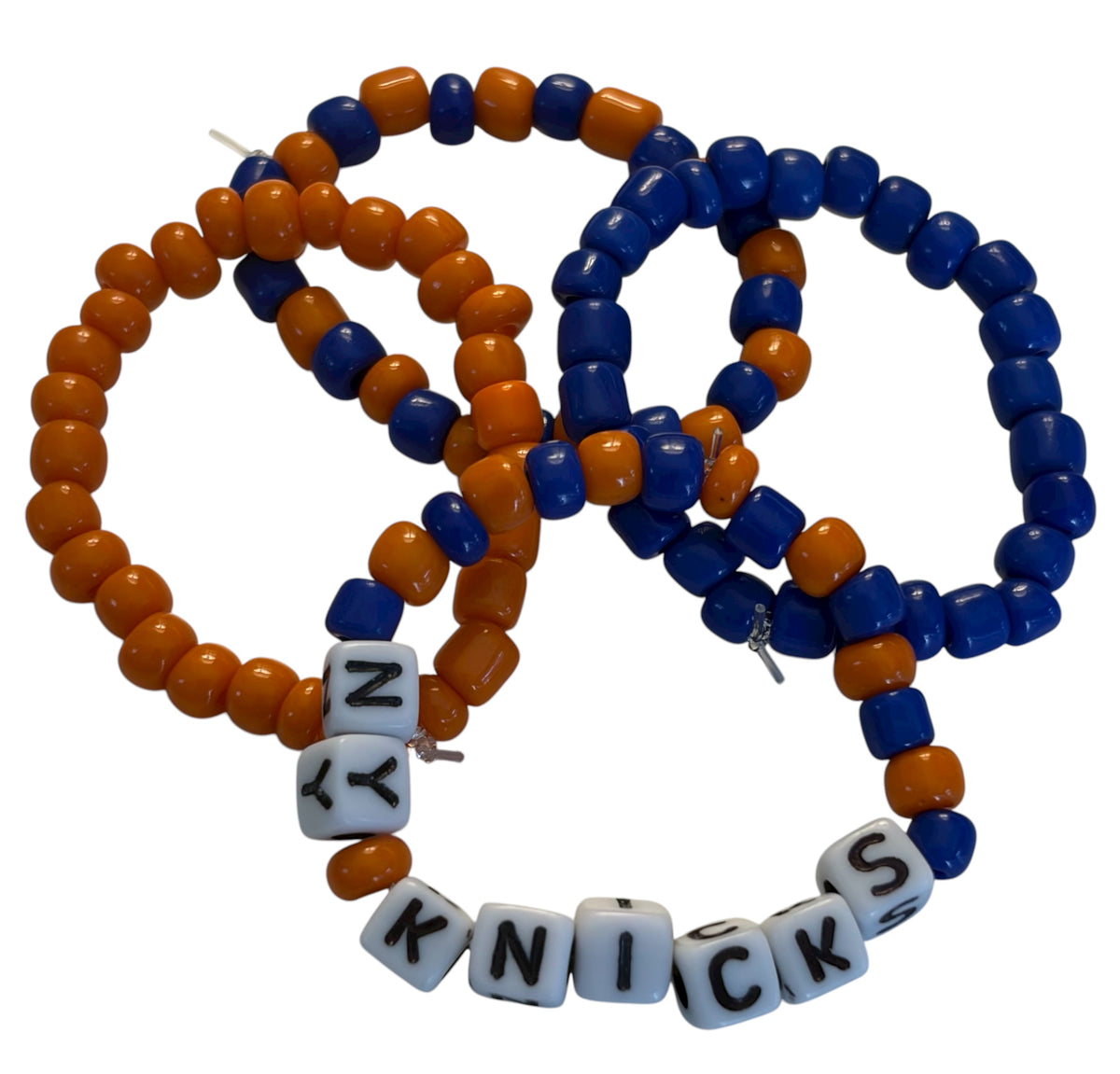 NY Knicks Championship Bead Bracelets for 18" Dolls