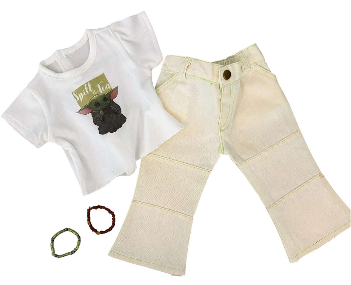 Star Wars Theme Outfit for 18" American Girl Doll
