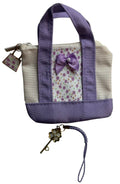 American Girl Doll Kit Inspired Tote Bag with Key
