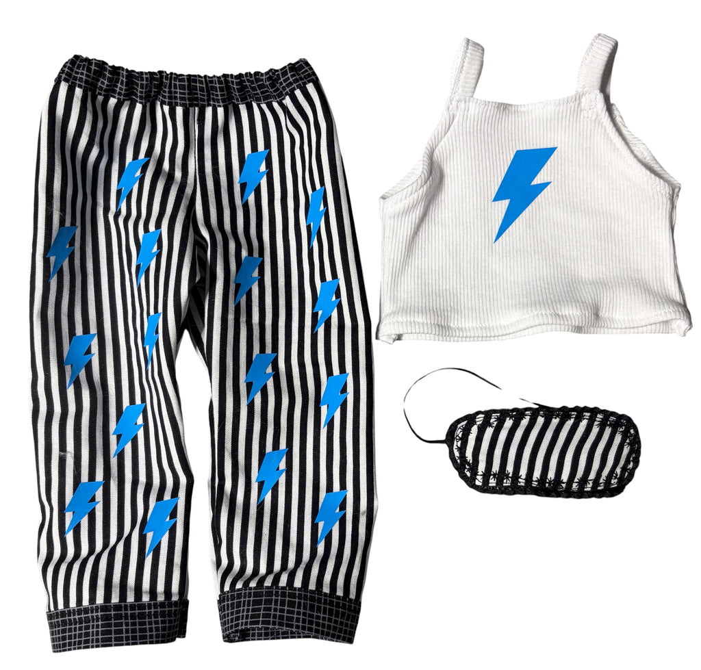 Frankie Inspired Pajama Set for 18" Dolls