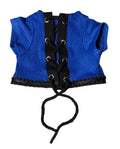 Blue and Black Frankie Inspired Shirt  for 18" Dolls