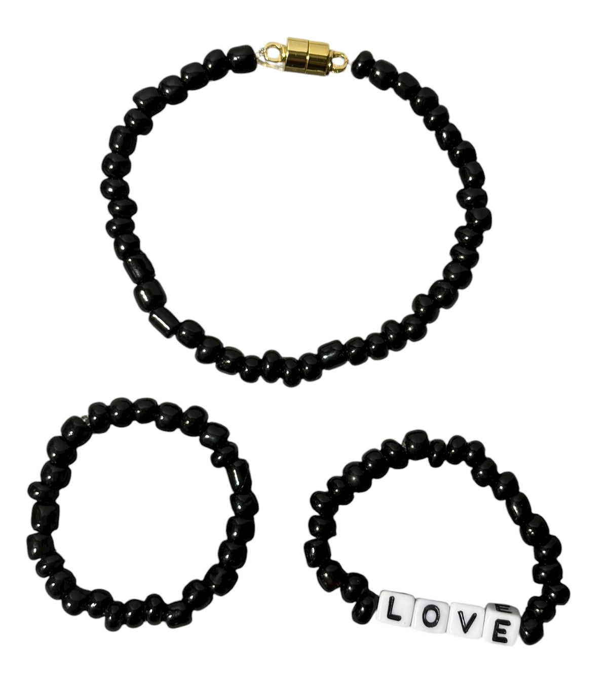 Frankie Inspired Choker (with MAGNETIC CLASP) & Bracelets