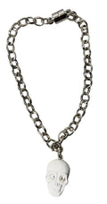Frankie Inspired Skull Necklace with MAGNETIC Clasp